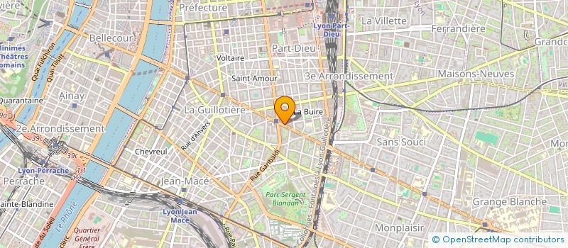 localisation de l'entreprise COPROPRIETE  LYON