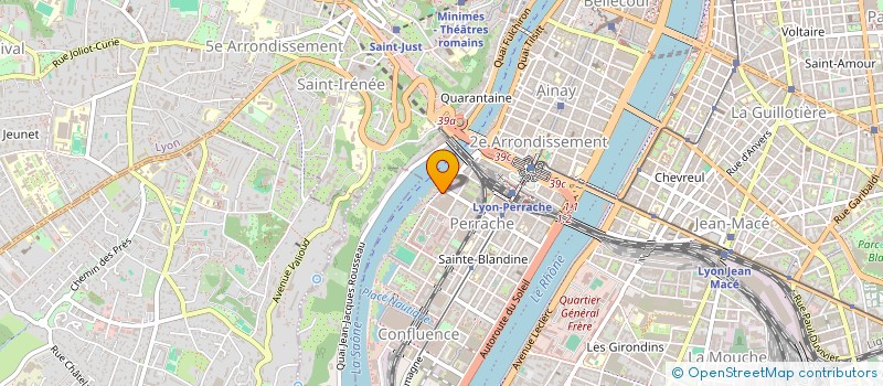 localisation de l'entreprise COPROPRIETE  LYON