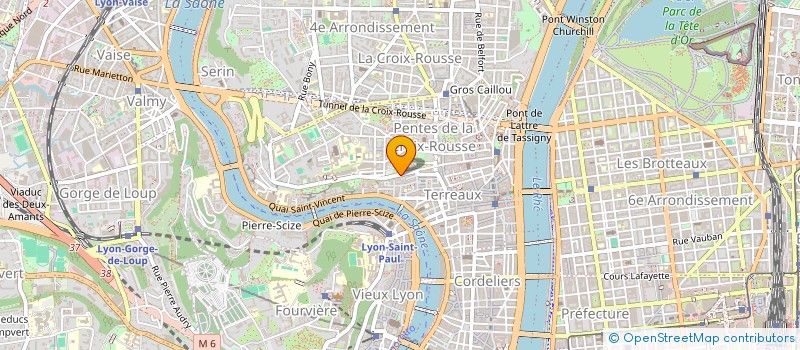 localisation de l'entreprise COPROPRIETE à LYON