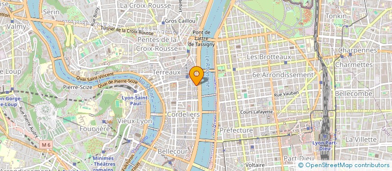 localisation de l'entreprise COPROPRIETE à LYON