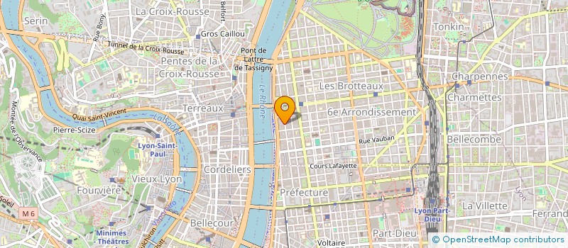 localisation de l'entreprise COPROPRIETE  LYON