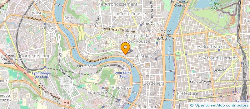 localisation de l'entreprise COPROPRIETE à LYON