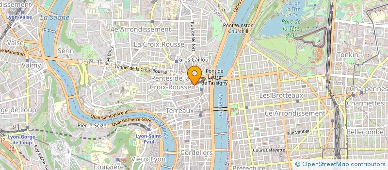 localisation de l'entreprise COPROPRIETE à LYON