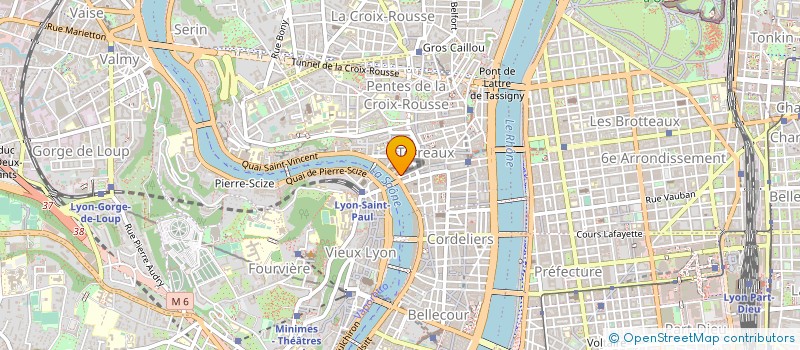 localisation de l'entreprise COPROPRIETE à LYON