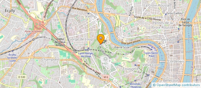 localisation de l'entreprise COPROPRIETE  LYON