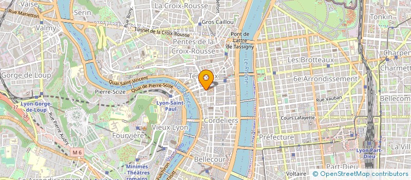 localisation de l'entreprise COPROPRIETE à LYON