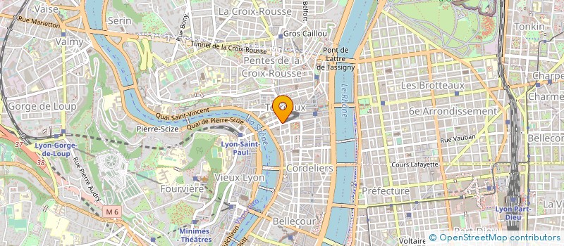 localisation de l'entreprise COPROPRIETE à LYON