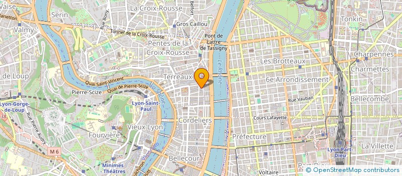 localisation de l'entreprise COPROPRIETE à LYON