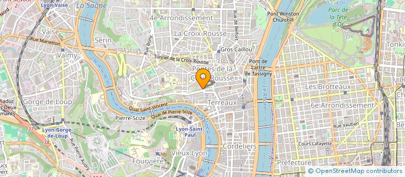 localisation de l'entreprise COPROPRIETE à LYON