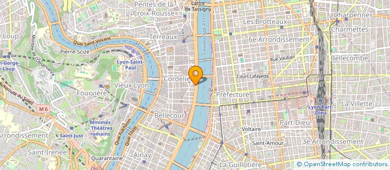 localisation de l'entreprise COPROPRIETE  LYON