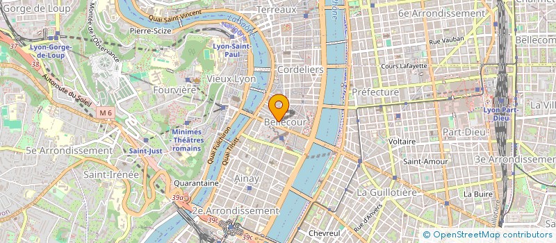 localisation de l'entreprise COPROPRIETE  LYON