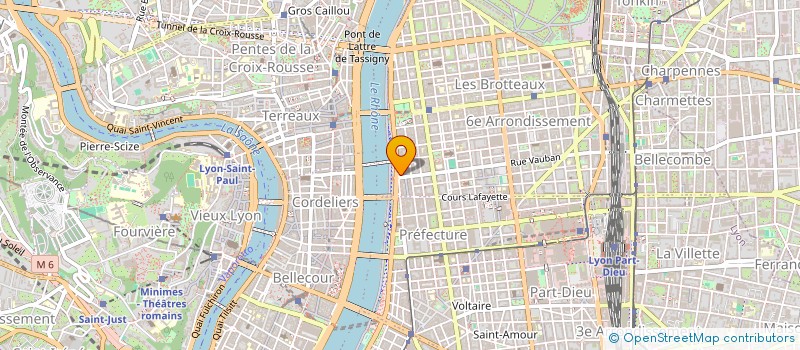 localisation de l'entreprise COPROPRIETE  LYON