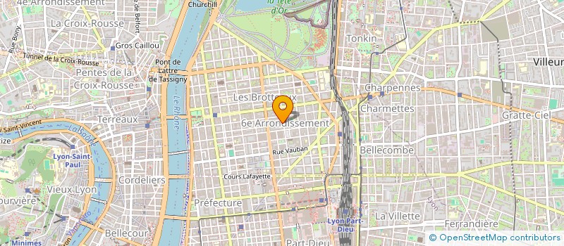 localisation de l'entreprise COPROPRIETE  LYON