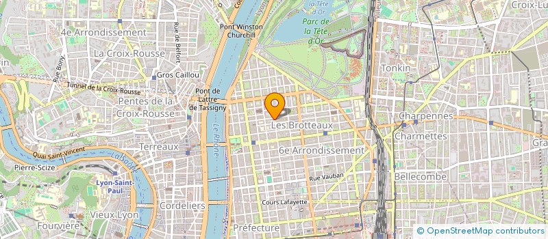 localisation de l'entreprise COPROPRIETE  LYON