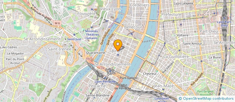 localisation de l'entreprise COPROPRIETE à LYON