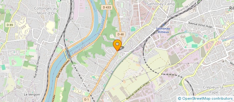 localisation de l'entreprise COPROPRIETE à CALUIRE-ET-CUIRE