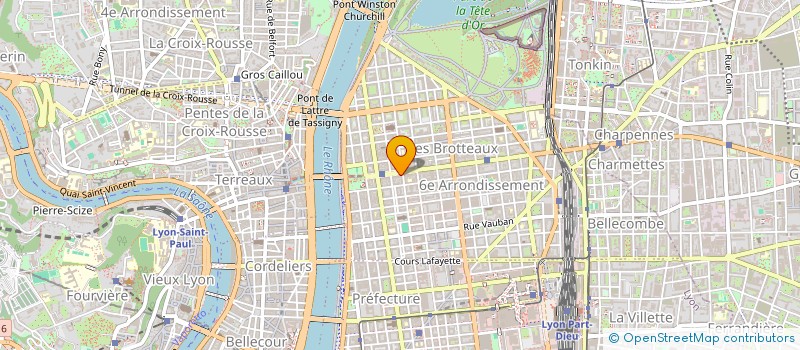 localisation de l'entreprise COPROPRIETE  LYON