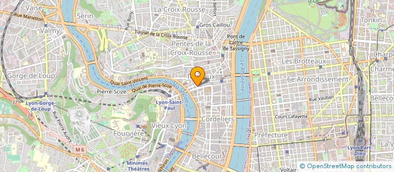 localisation de l'entreprise COPROPRIETE à LYON