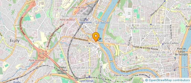 localisation de l'entreprise COPROPRIETE  LYON