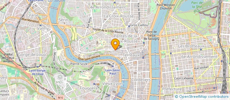 localisation de l'entreprise COPROPRIETE à LYON