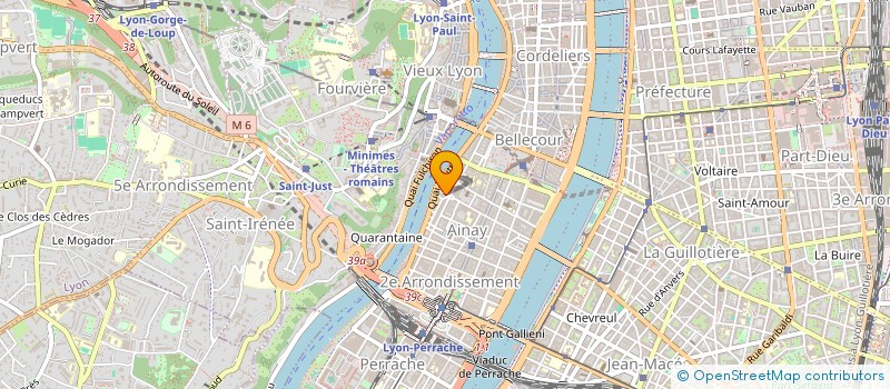 localisation de l'entreprise COPROPRIETE  LYON