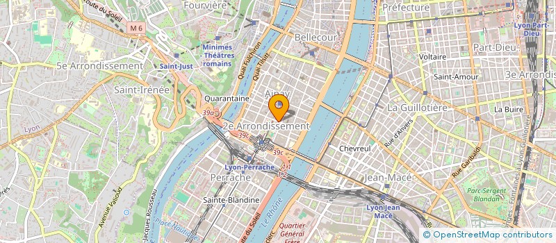 localisation de l'entreprise COPROPRIETE  LYON