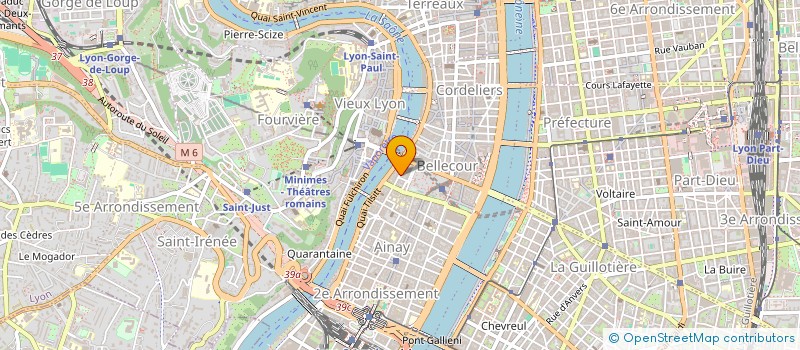 localisation de l'entreprise COPROPRIETE  LYON