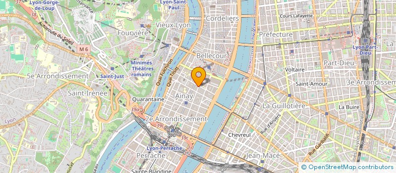 localisation de l'entreprise COPROPRIETE  LYON