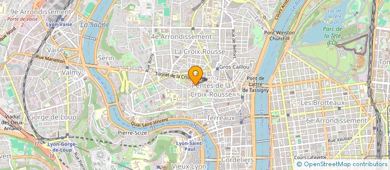 localisation de l'entreprise COPROPRIETE à LYON