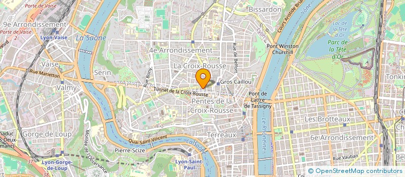 localisation de l'entreprise COPROPRIETE à LYON