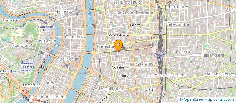 localisation de l'entreprise COPROPRIETE  LYON