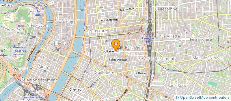 localisation de l'entreprise COPROPRIETE  LYON