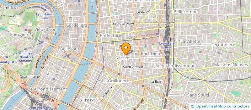 localisation de l'entreprise COPROPRIETE  LYON