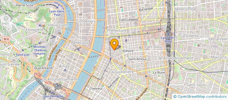 localisation de l'entreprise COPROPRIETE  LYON