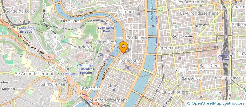 localisation de l'entreprise COPROPRIETE  LYON