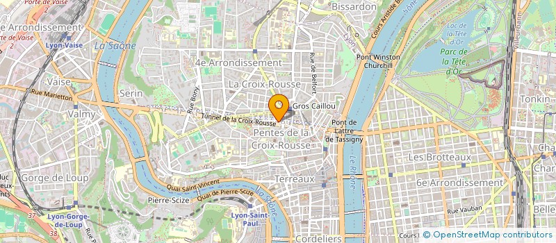 localisation de l'entreprise COPROPRIETE à LYON