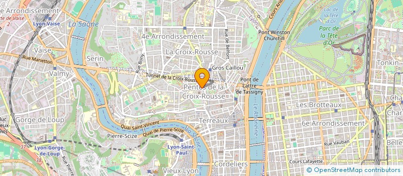 localisation de l'entreprise COPROPRIETE à LYON