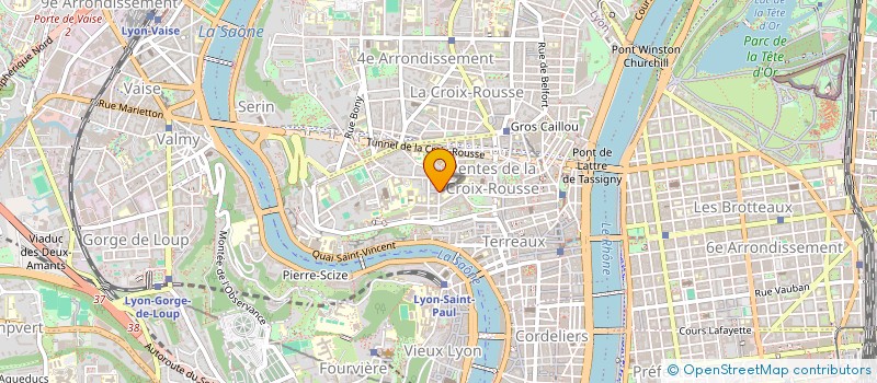 localisation de l'entreprise COPROPRIETE à LYON