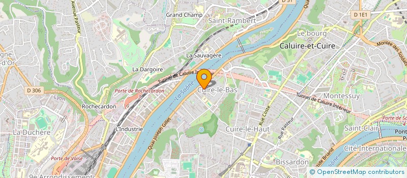 localisation de l'entreprise COPROPRIETE à CALUIRE-ET-CUIRE