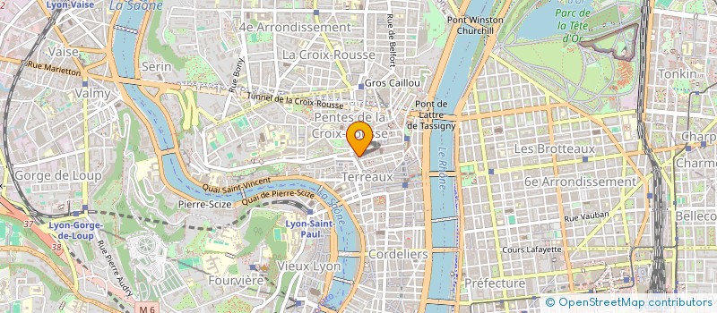 localisation de l'entreprise COPROPRIETE à LYON