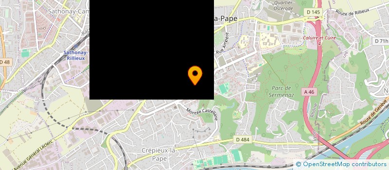 localisation de l'entreprise COPROPRIETE  RILLIEUX-LA-PAPE