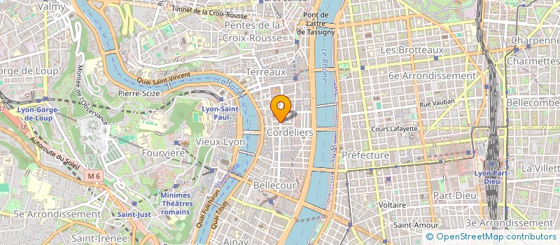 localisation de l'entreprise COPROPRIETE  LYON