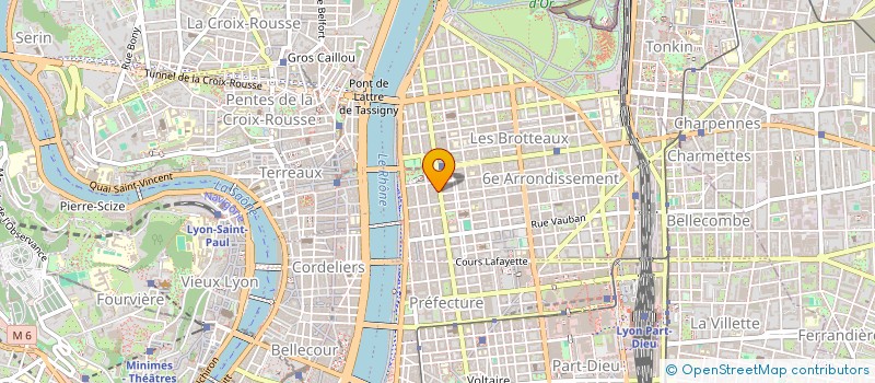 localisation de l'entreprise COPROPRIETE  LYON