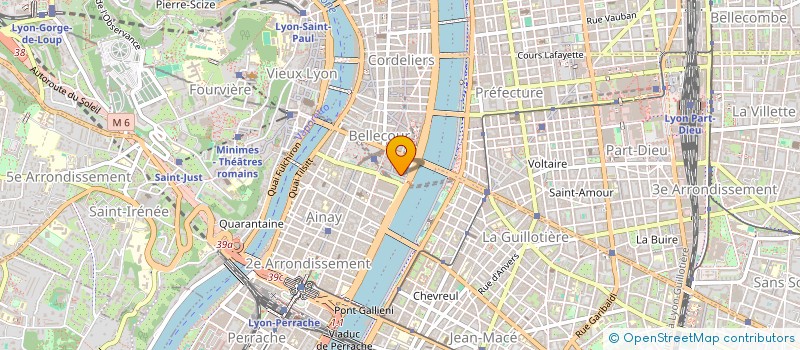 localisation de l'entreprise COPROPRIETE  LYON