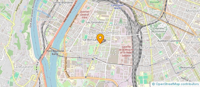 localisation de l'entreprise COPROPRIETE  LYON