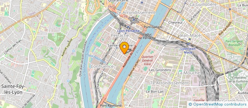 localisation de l'entreprise COPROPRIETE  LYON