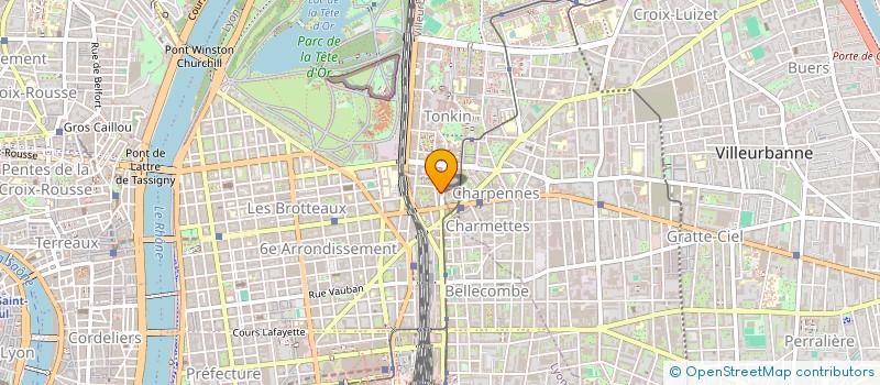 localisation de l'entreprise COPROPRIETE  LYON