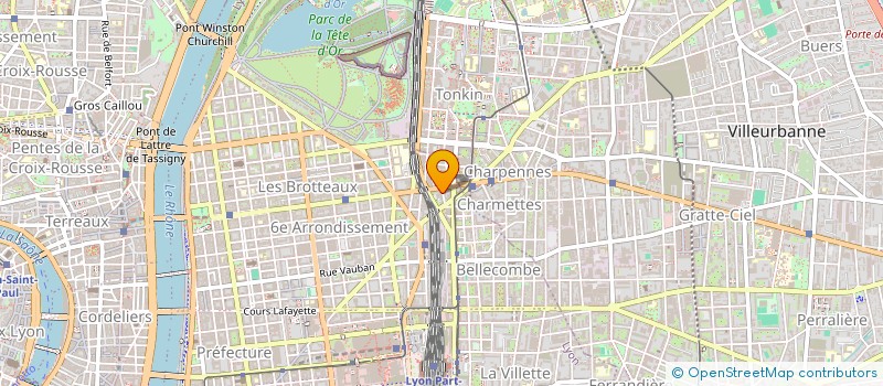 localisation de l'entreprise COPROPRIETE  LYON