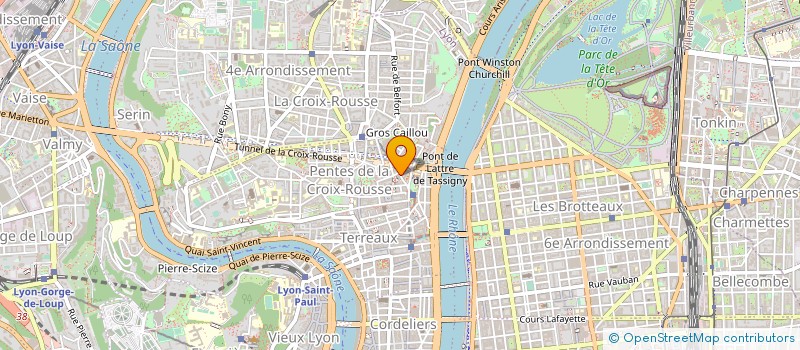 localisation de l'entreprise COPROPRIETE à LYON