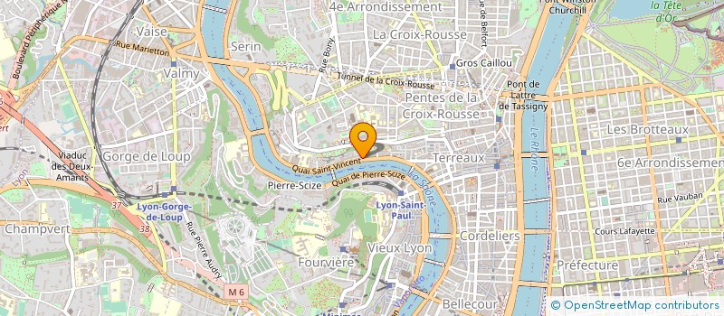 localisation de l'entreprise COPROPRIETE à LYON